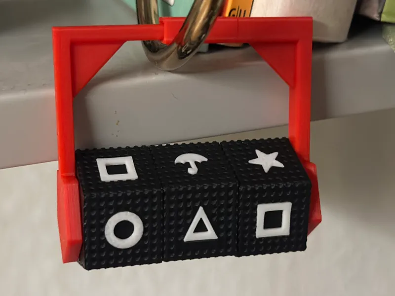 Squid Lock - fully printed and easy assembly