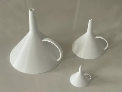 3 Funnels Ø90/Ø60/Ø30