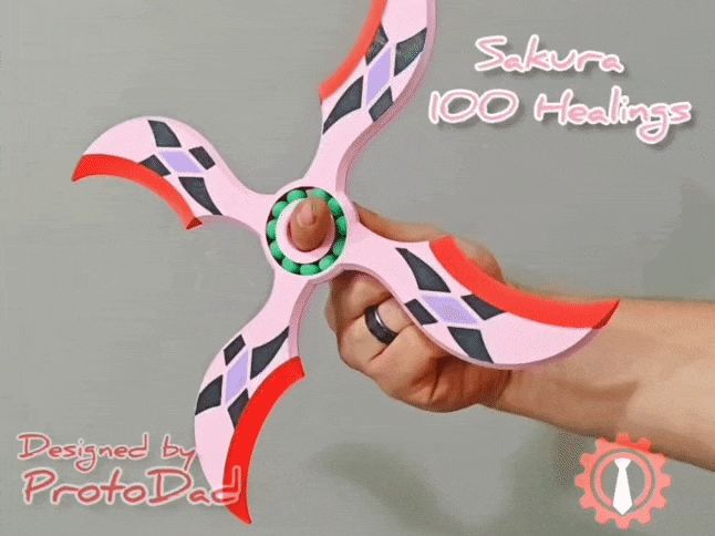 Demon Wind Shuriken Sakura 100 Healing 