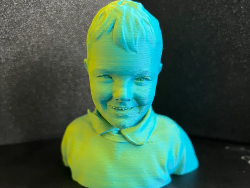 Young Boy Bust