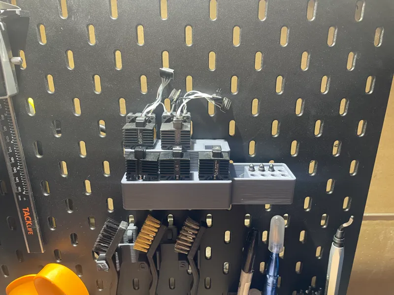 Skadis Hotend and Nozzle Holder