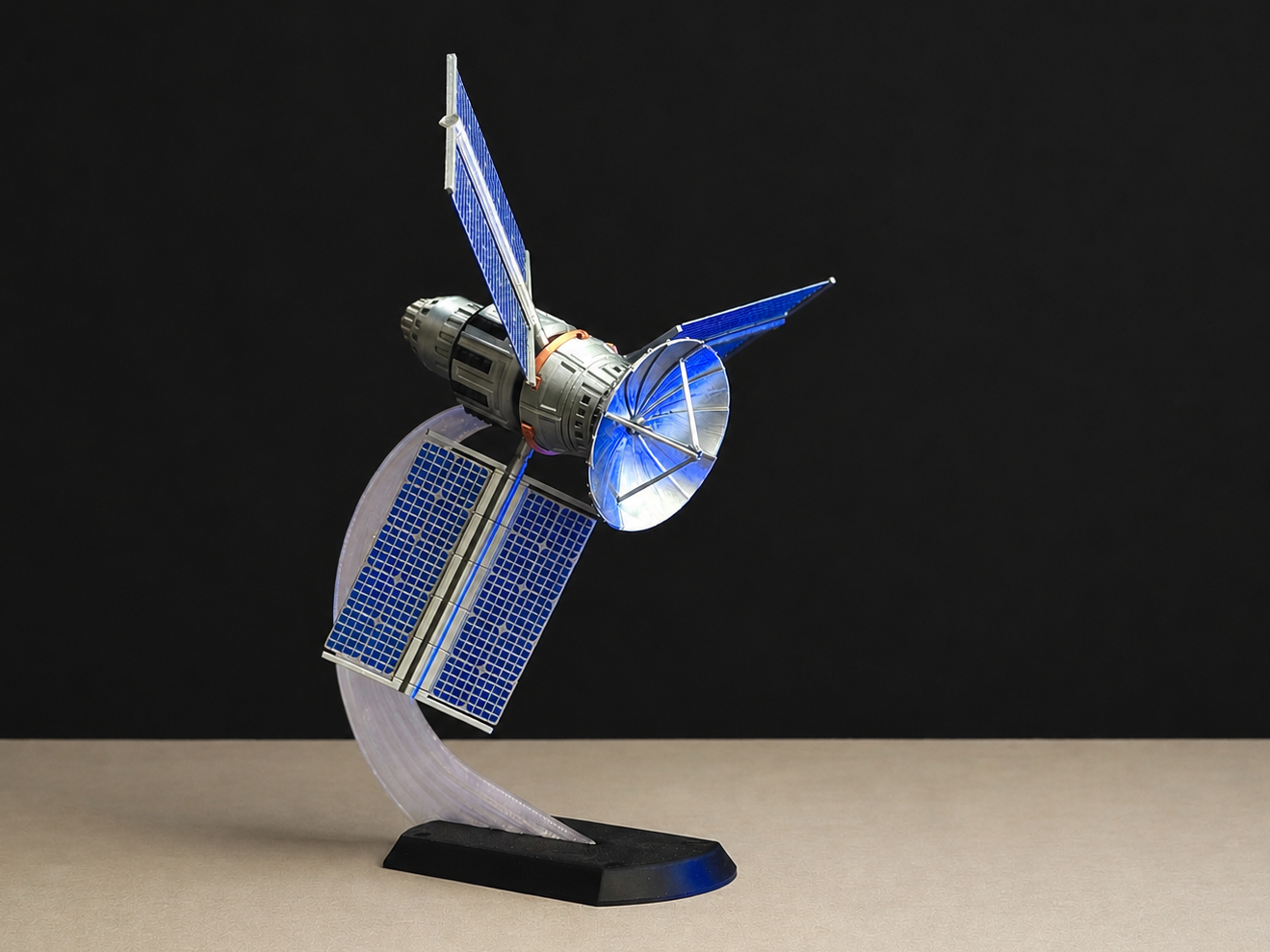 Orbital Satellite Wind Spinner