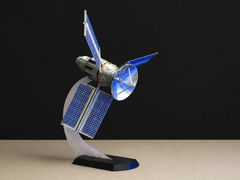 Orbital Satellite Wind Spinner