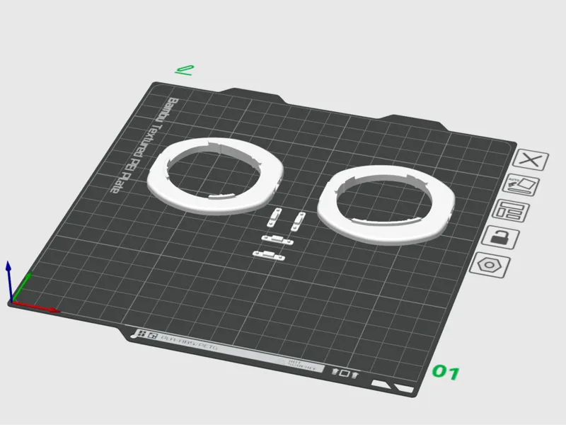adattatore DX e SX  per lenti da psvr2 a quest 3