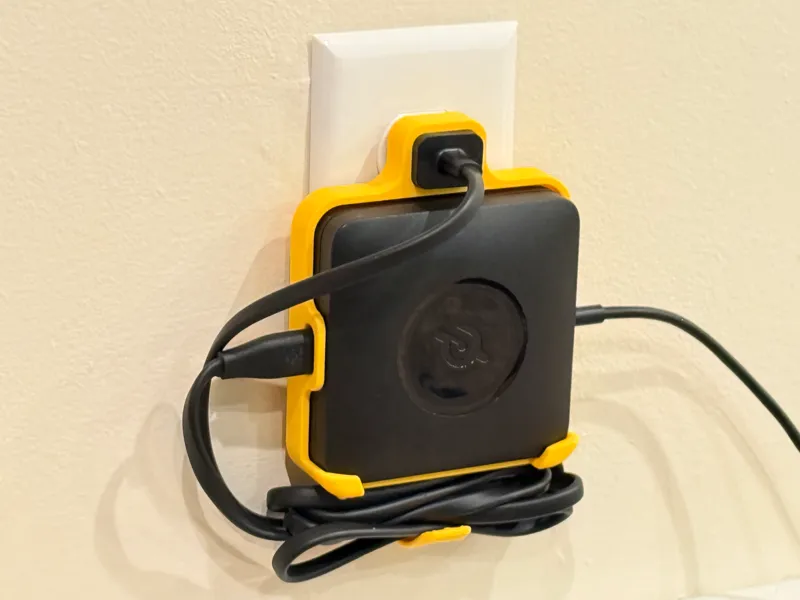 Peloton Bike+ Power Brick Organizer/Wall Hanger v2
