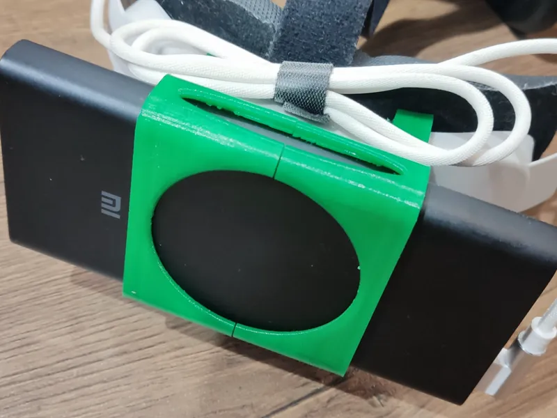 Battery Mount for Quest 2 with GOMRVR Halo Strap