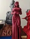 7 inches tall with supports