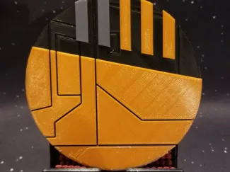 Poe Dameron X Wing Badge/ Coaster