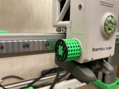 A1 honeycomb fan cover Bambu logo