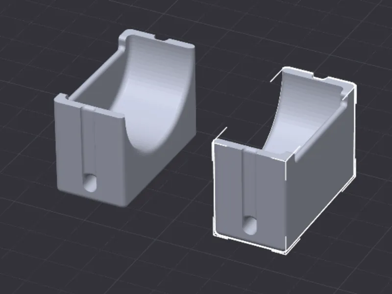 Horizontal Chassis Mount for Large Capacitor