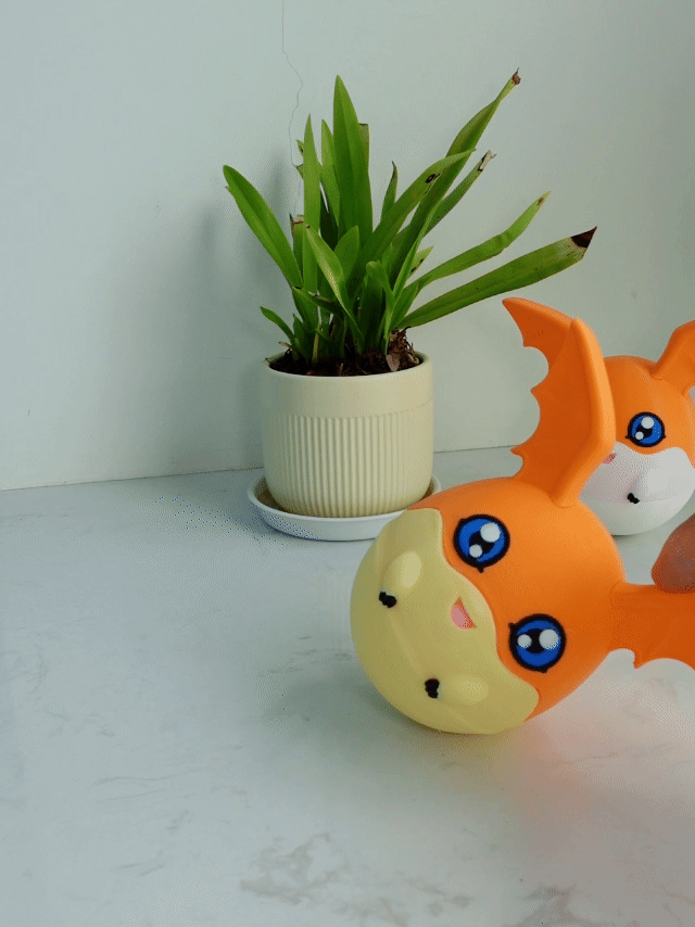 数码宝贝——巴达兽不倒翁(Digimon — Patamon Roly-Poly Toy) - 1