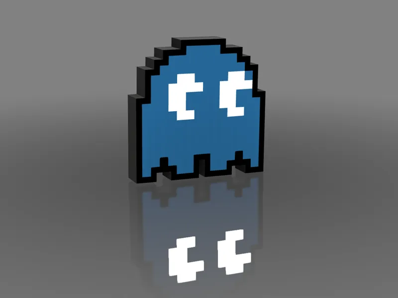 Pacman Ghost Lightbox