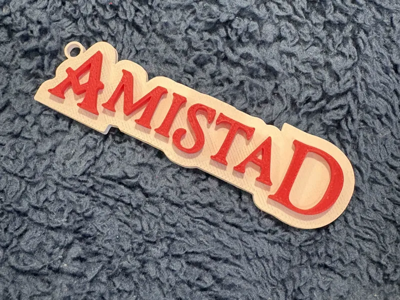 Ron Clark Academy Amistad Keychain
