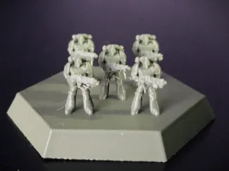 Warmmer Space Marine Infantry for Battletech WHxBT