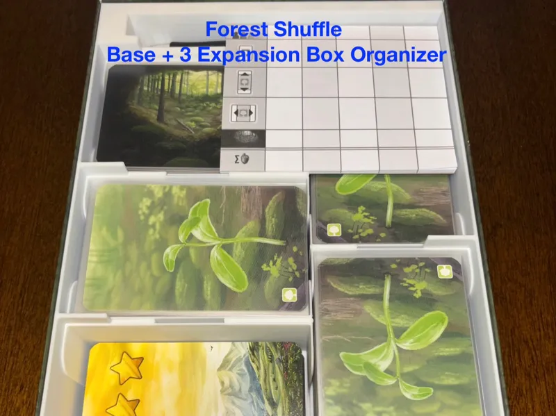 Forest Shuffle Box Insert - Base + 3 Expansions