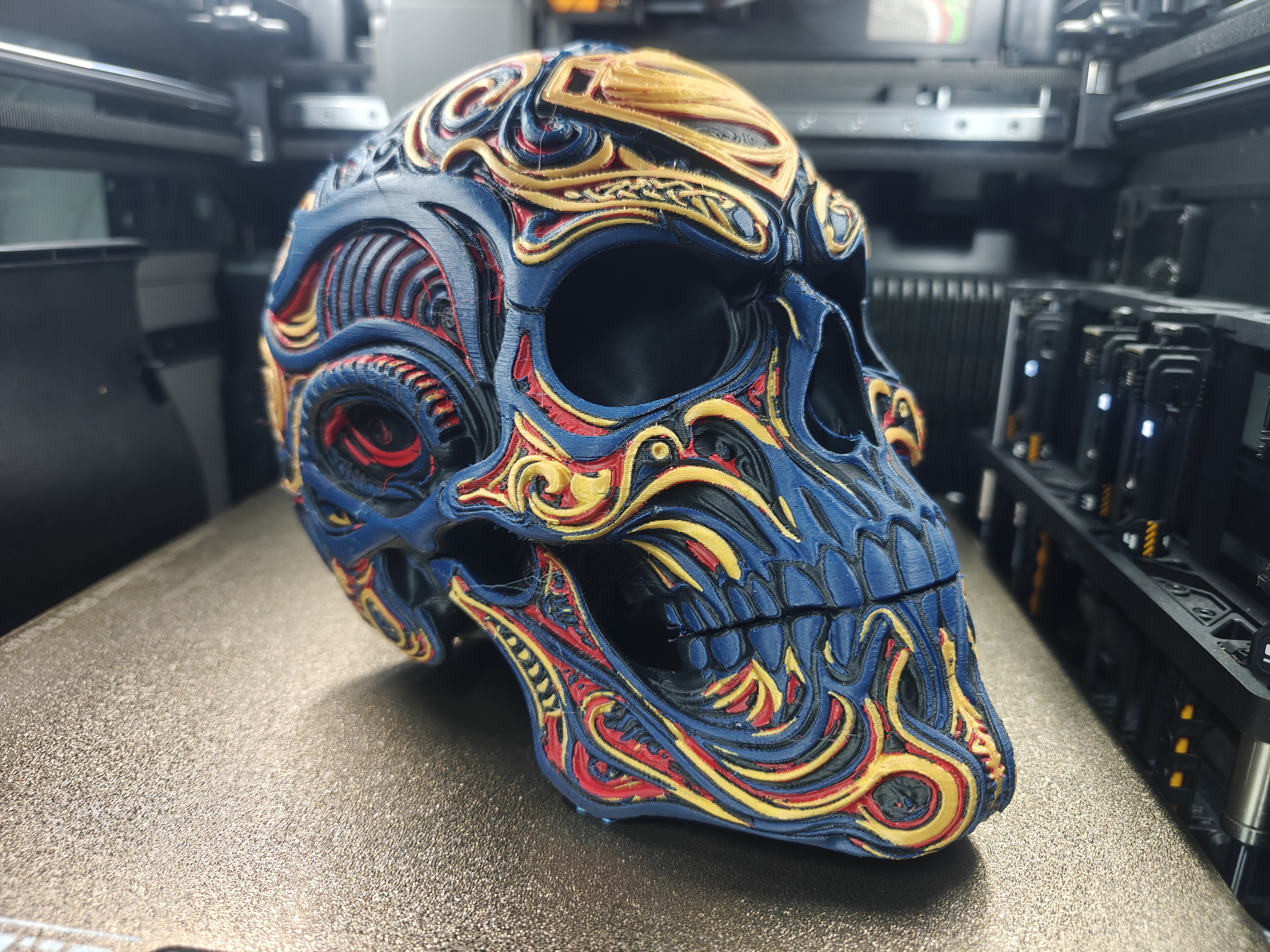Calavera Kryptoniana - Wall Art - 1