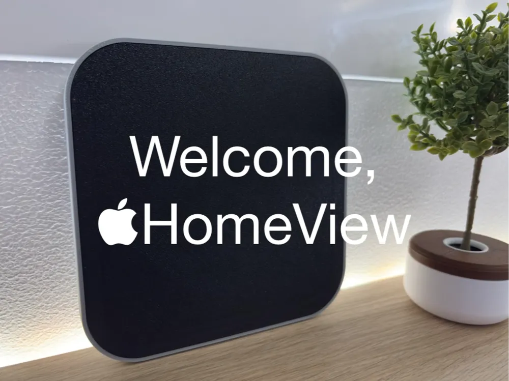 Maquette réplique 1:1 d'Apple HomeView - Modèle d'Impression 3D Gratuit ...
