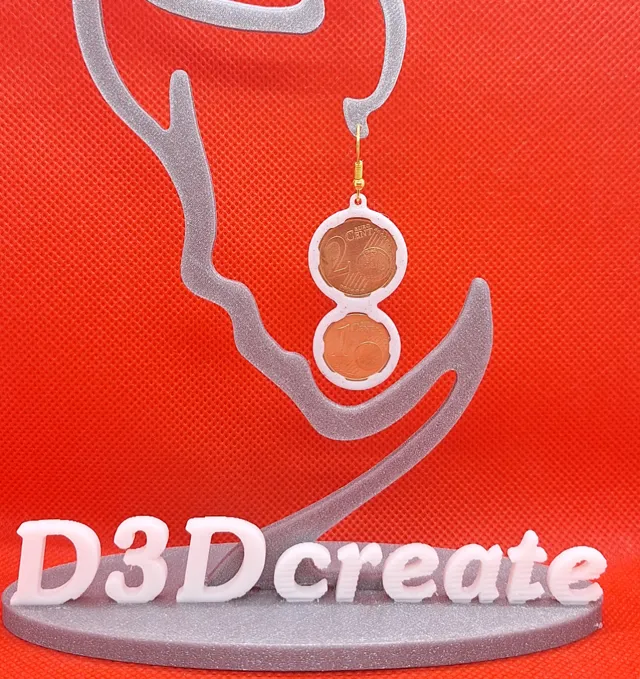 Euro earring