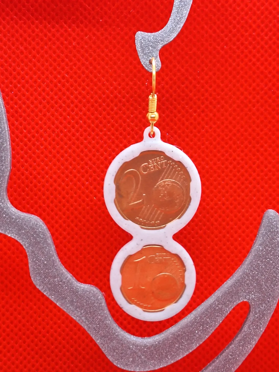 Euro earring view 2
