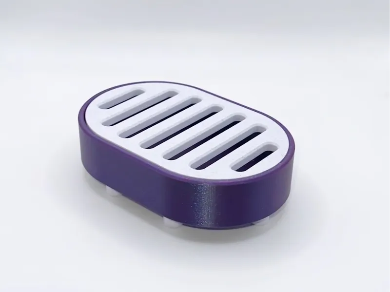 Modern Nail Brush Holder / Soap Tray
