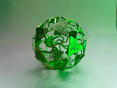 Phyllohedron – Uniform Leaf Module Polyhedron 3j5h