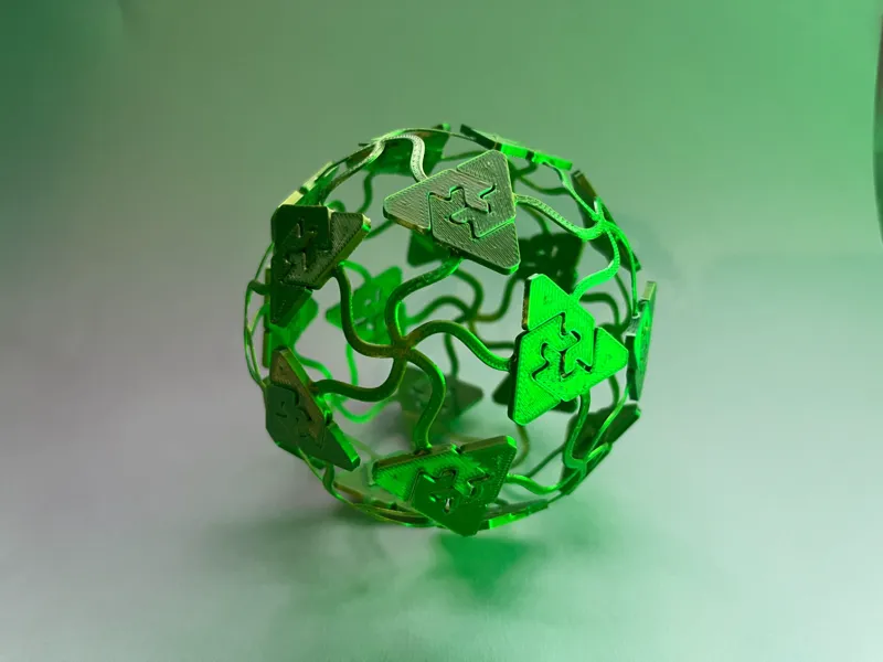 Phyllohedron – Uniform Leaf Module Polyhedron 3j5h