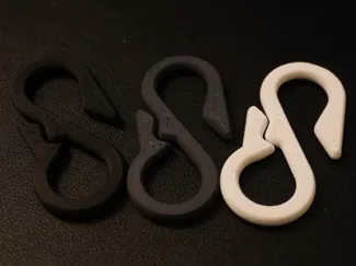 Double Sided Keychain Hook Belt Loop