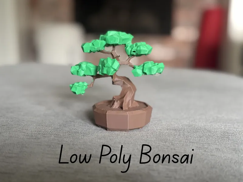 Low Poly Bonsai