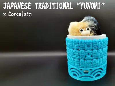JAPANESE TRADITIONAL "YUNOMI" x Corcelain