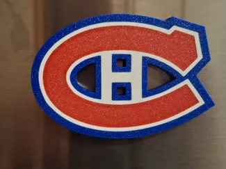 logo canadien de montreal aimanté 
