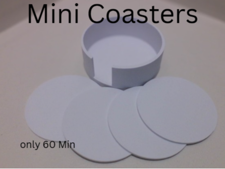 Mini Coster set fore small cups or glass
