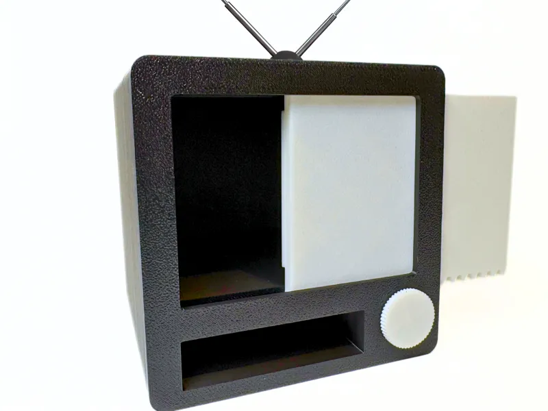 Retro Tv (Hidden Compartment)
