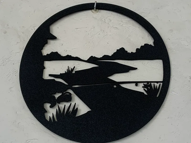 Fishing wall art