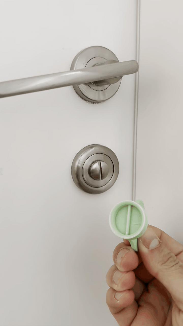 Door Lock Thumb-Turn Adapter / Key Helper