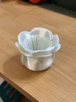 花瓣弧形收纳盒85x83x57mm