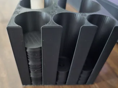 Miniature Base Organizer and Storage 