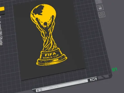 WORLD CUP FRAME 