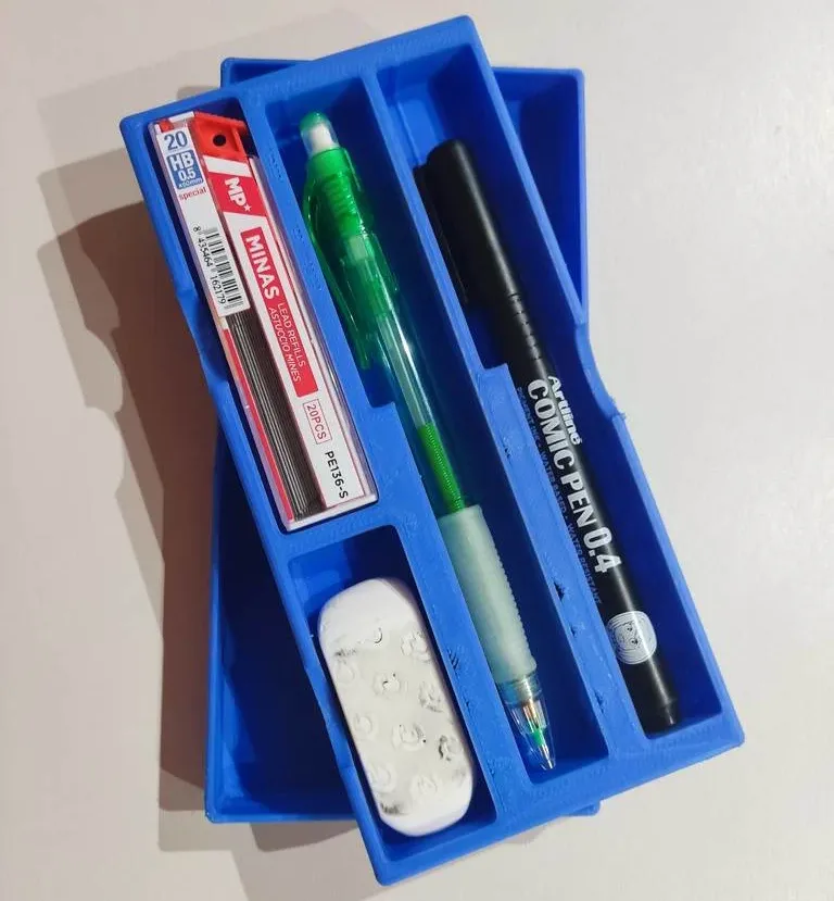 Simple pencil case [Portable]