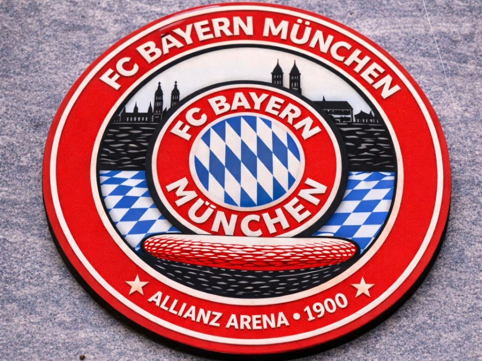 Untersetzer Bierdeckel FC Bayern München Stadion