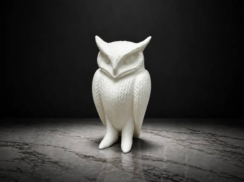 Knitted Owl