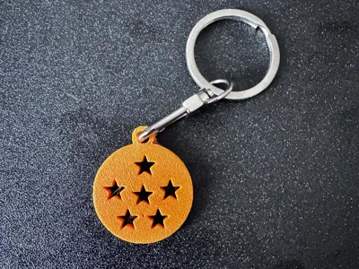 Dragon Ball 6 Star Keychain 