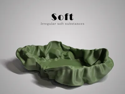 Soft-Odd-shaped soft tray