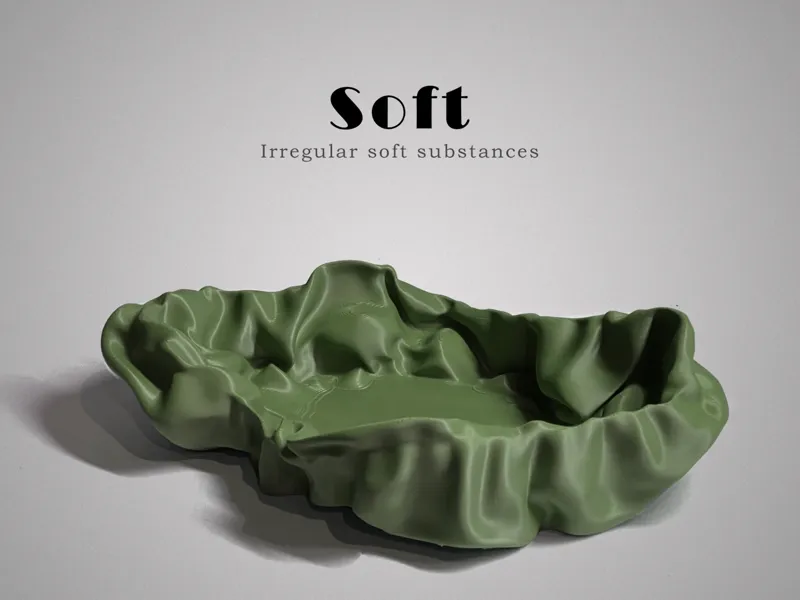Soft-奇形怪状的柔软托盘