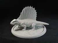 Dimetrodon Statue