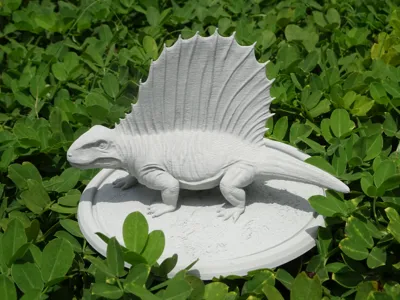 Dimetrodon Dinosaur Statue