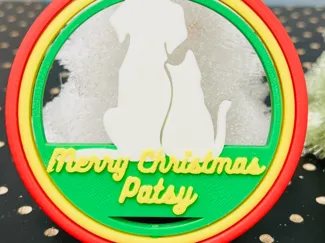 Xmas Ornament Custom Patsy by Makerlab