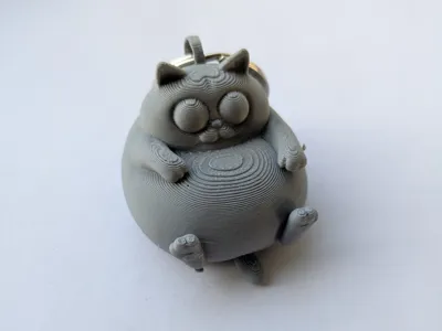 Kitty Cat Keychain V2