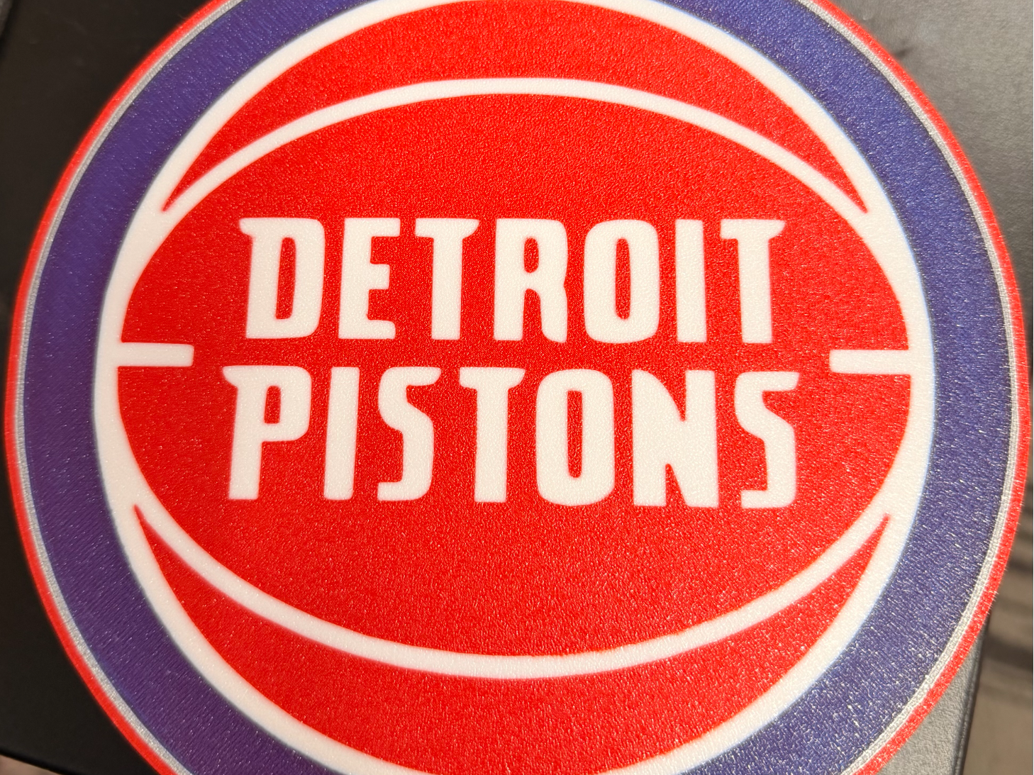 Detroit Pistons Logo Lightbox