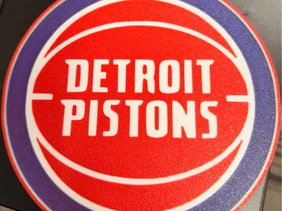 Detroit Pistons Logo Lightbox
