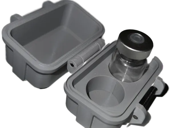 Boîtier pour 2 flacons de 5 ml
